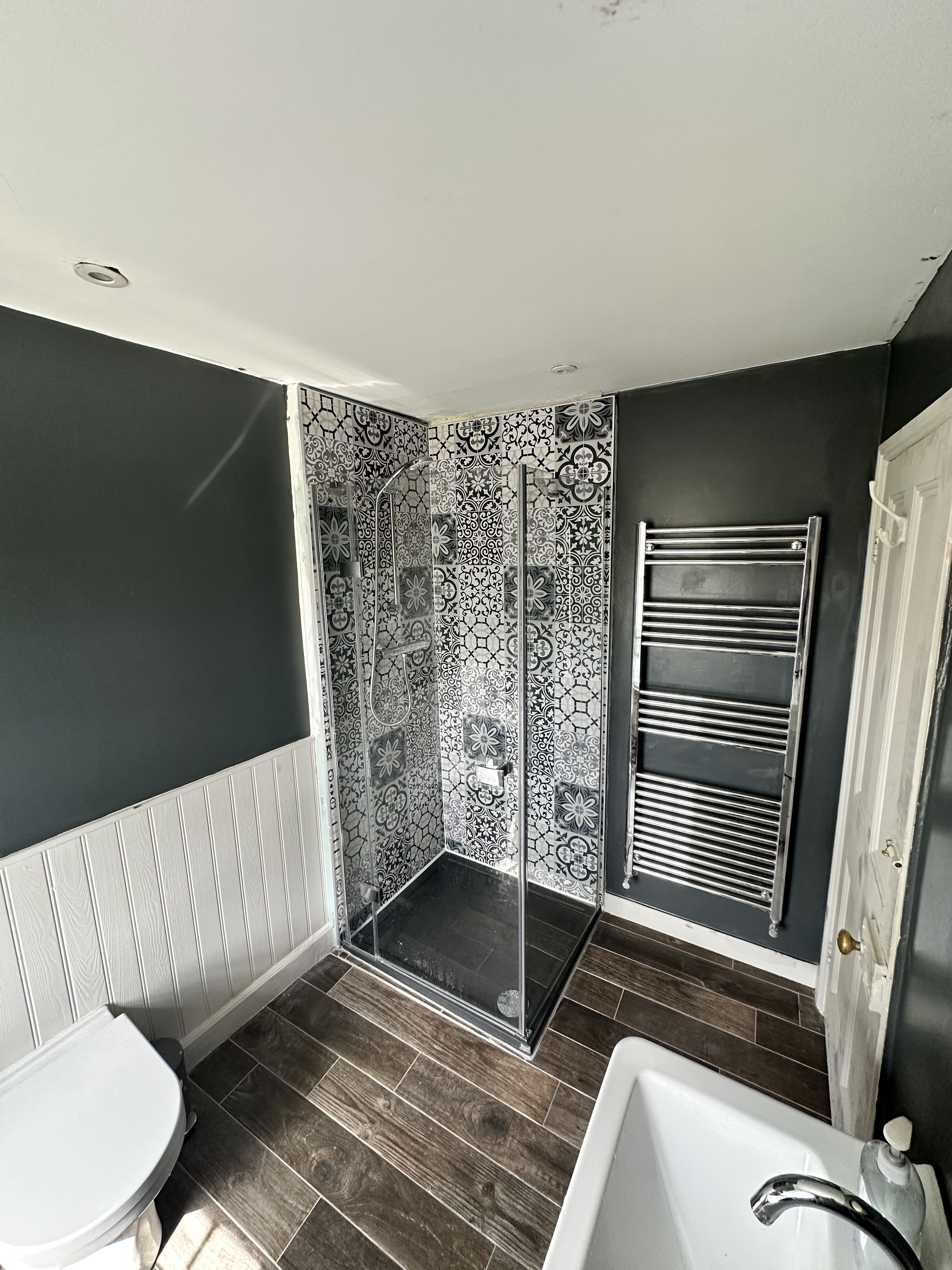 Completed bathroom refurbishment